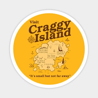 Visit Craggy Island Map - It's Small but not Far Away Magnet